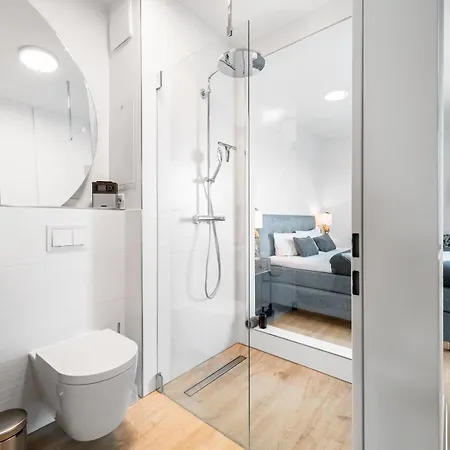 Hafenloge - Ostseeblick, Terrasse, Erste Reihe, Fahrstuhl 公寓