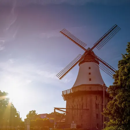 Hafenloge - Ostseeblick, Terrasse, Erste Reihe, Fahrstuhl 奥尔本尼兹