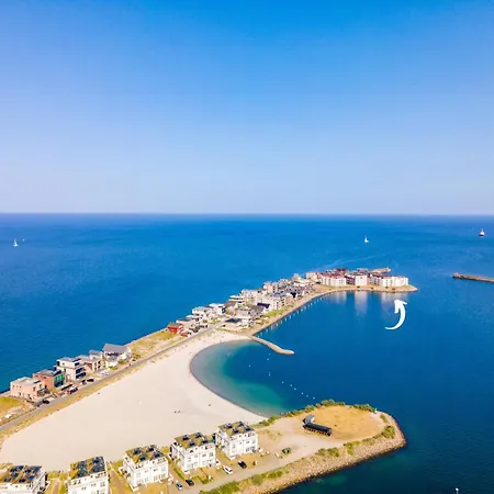 Hafenloge - Ostseeblick, Terrasse, Erste Reihe, Fahrstuhl 公寓